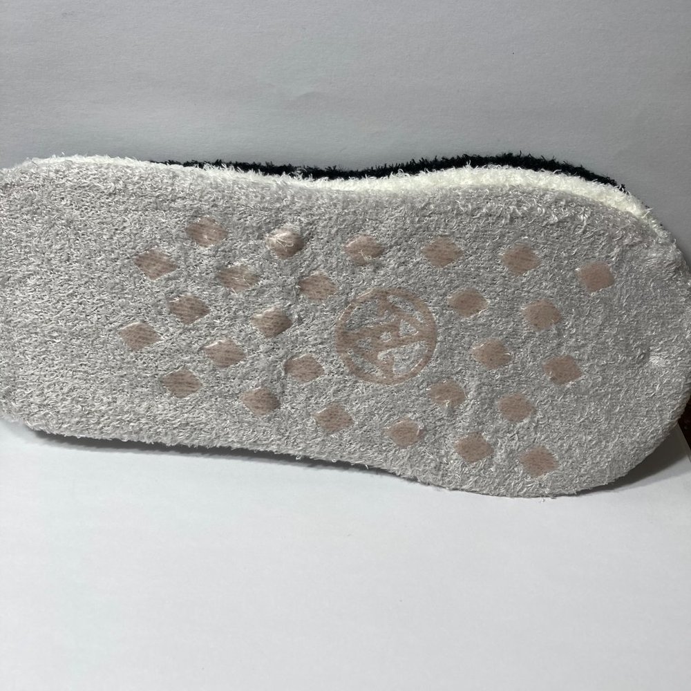 Soft Fuzzy Velour Lounge Liner Socks Non Slip Grip Grippers No Slip - Picture 5 of 11
